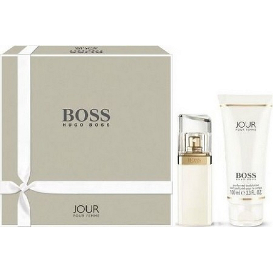 Hugo Boss Jour pour Femme parfémovaná voda 30 ml + tělové mléko 100 ml, dárková sada