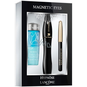 Lancome Hypnose řasenka černá 6,5 ml + dvoufázový odličovač očí 30 ml + černá tužka na oči 0,7 g, kosmetická sada