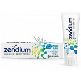 Zendium Junior Minty Mild Taste 7+ let pomáhající při ochraně proti zubnímu kazu zubní pasta 75 ml