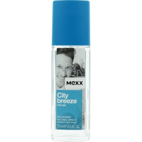 Mexx City Breeze for Him parfémovaný deodorant sklo 75 ml