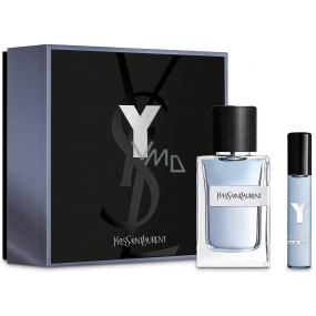 Yves Saint Laurent Y toaletní voda pro muže 60 ml + toaletní voda 10 ml, dárková sada