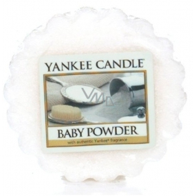 Yankee Candle Baby Powder - Dětský pudr vonný vosk do aromalampy 22 g