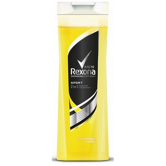 Rexona Men Sport 2v1 sprchový gel a šampon pro muže 250 ml