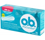 o.b. ProComfort Mini with Dynamic Fit tampony 16 kusů