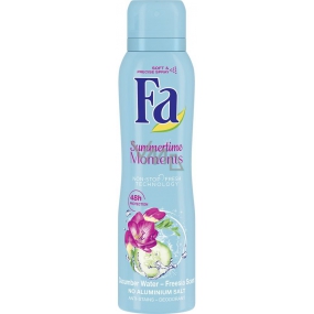 Fa Summertime Moments Cucumber Water - Fresia Scent deodorant sprej 150 ml