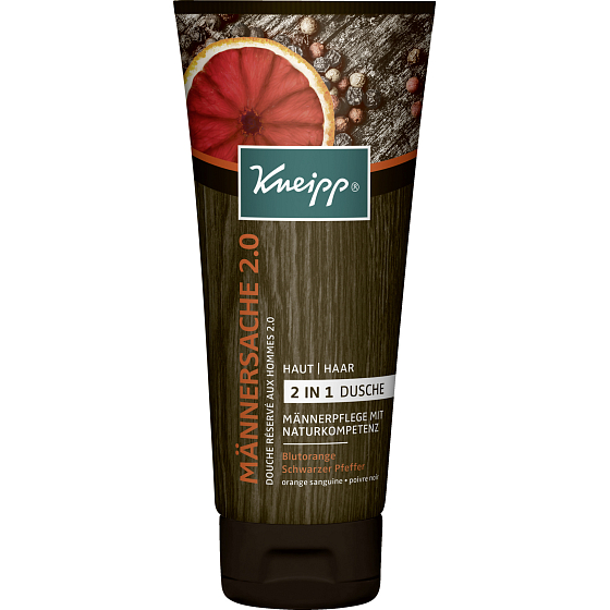 Kneipp Pánská záležitost 2.0 2v1 sprchový gel s přírodními výtažky pro muže 200 ml