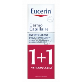 Eucerin DermoCapillaire hypertolerantní šampon pro citlivou pokožku 2 x 250 ml, duopack