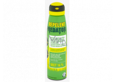 Predator Repelent Deet 16% repelentní sprej odpuzuje komáry a klíšťata 150 ml