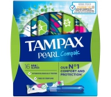 Tampax Compak Pearl Super dámské tampony s aplikátorem 16 kusů