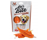 Brit Lets Bite Žvýkací tyčinky s kuřecími filety doplňkové krmivo pro psy 300 g