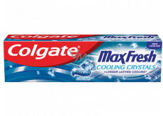 Colgate Max Fresh Cooling Crystals Cool Mint gelová zubní pasta s chladivými krystalky 75 ml