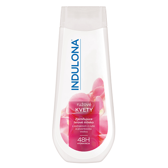 Indulona Růžové květy tělové mléko pro normální typ pokožky 400 ml