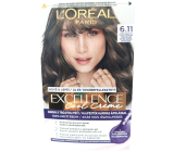 Loreal Paris Excellence Cool Creme barva na vlasy 6.11 Ultra popelavá tmavá blond