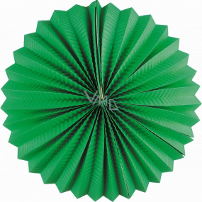 Lampion kulatý zelený 25 cm
