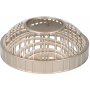 Yankee Candle Claridge Gold Punched Metal prstenec ozdobný kovový na střední a velké vonné svíčky Classic 8,5 x 3 cm
