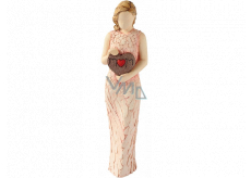 Arora Design Srdce domova figurka milující maminky Figurka z pryskyřice 23 cm
