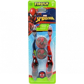 Firefly Spiderman kartáček na zuby s krytkou pro děti 2 kusy