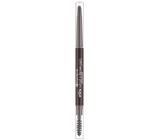 Essence Wow What a Brow voděodolná tužka na obočí s kartáčkem 04 Black-Brown 0,2 g