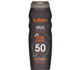 Lilien Sun Active SPF50 voděodolné mléko na opalování 200 ml