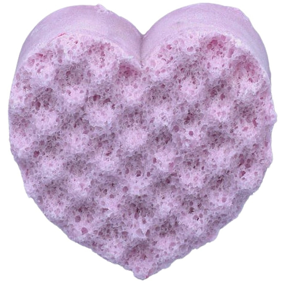 Bomb Cosmetics Lavender Haze - Levandule přírodní sprchová masážní koupelová houba s vůní 180 g