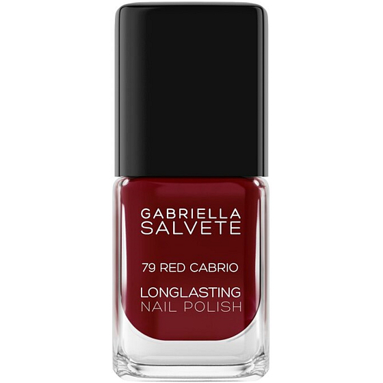 Gabriella Salvete Longlasting Enamel dlouhotrvající lak na nehty s vysokým leskem 79 Red Cabrio 11 ml