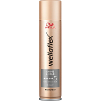 Wellaflex Shine & Hold lak na vlasy, fixace 5, 400 ml