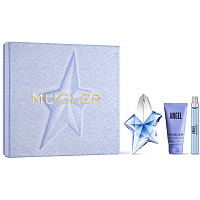 Mugler Angel parfémovaná voda 50 ml + tělové mléko 50 ml + parfémovaná voda 10 ml, dárková sada pro ženy