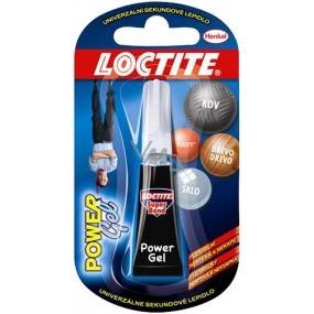 Loctite Super Bond Power univerzální gelové sekundové lepidlo 2 g 1 kus