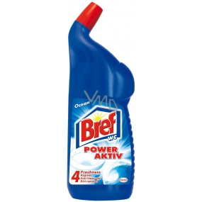 Bref Power Aktiv 4 FormulaOcean WC gelový čistič 750 ml