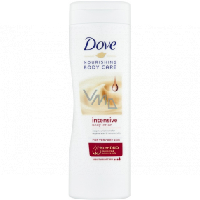 Dove Nourishment Intensive tělové mléko pro velmi suchou pokožku 400 ml