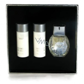 Giorgio Armani Emporio Armani Diamonds parfémovaná voda pro ženy 50 ml + tělové mléko 50 ml + sprchový gel 50ml, dárková sada