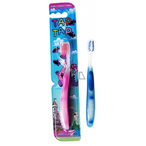 Abella Tap Tap Kids střední zubní kartáček různé barvy pro děti 1 kus TK003