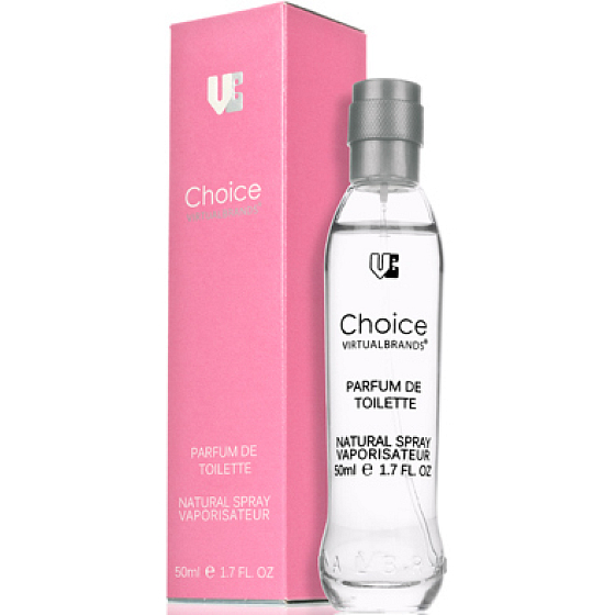 VirtualBrands Choice toaletní voda pro ženy 50 ml