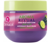 Dermacol Aroma Ritual Hrozny s limetkou Antistresový tělový peeling 300 g Grape and Lime