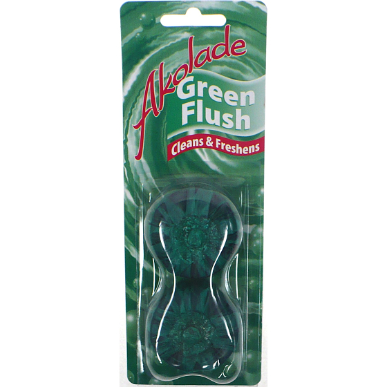 Akolade Green Flush Cleans & Freshens Wc blok do nádržky 2 x 50 g