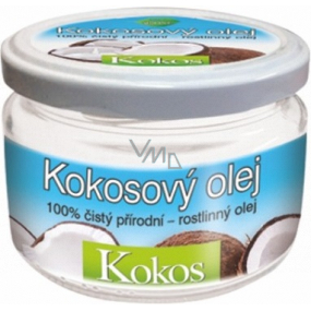 Bione Cosmetics Kokos 100% přírodní čistý kokosový olej na tělo i pleť pro suchou až atopickou pokožku 220 ml