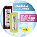 Albi Galileo Pokojový teploměr černý 7,7 × 4 × 18,3 cm