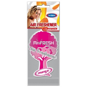 Mister Fresh Car Parfume Mango osvěžovač vzduchu závěsný 1 kus