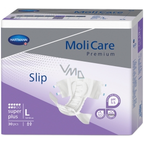 MoliCare Premium Super Plus L 120-150 cm 8 kapek zalepovací plenkové kalhotky pro těžký stupeň inkontinence 30 kusů