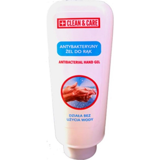 Clean & Care Antibakteriální gel na ruce 60% alkoholu 100 ml