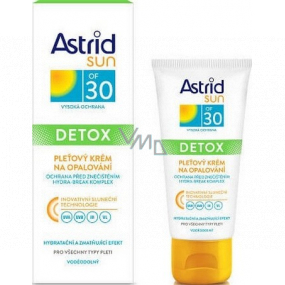 Astrid Sun Detox OF30 pleťový krém na opalování 50 ml