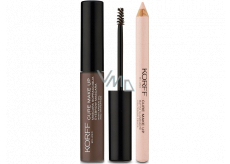 Korff Cure Make Up Eyebrow Kit řasenka na obočí 01 4 ml + tužka na obočí, kosmetická sada