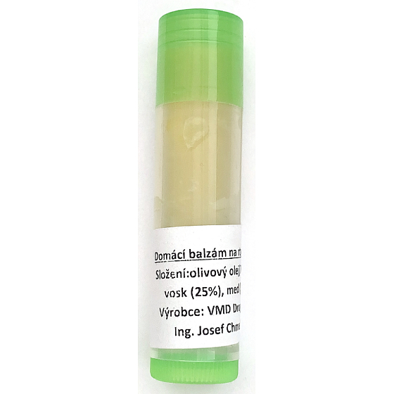VeMDom Domácí balzám na rty se včelím voskem 5 ml