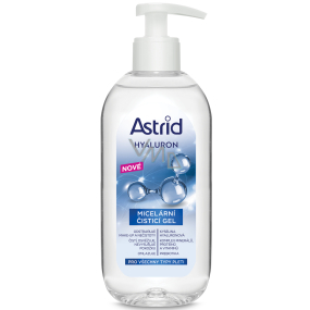 Astrid Hyaluron micelární pleťový čisticí gel s kyselinou hyaluronovou 200 ml