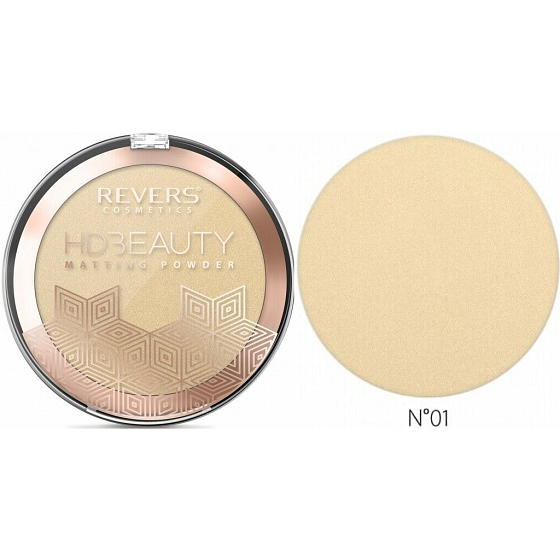 Revers HD Beauty matující pudr 01 9 g