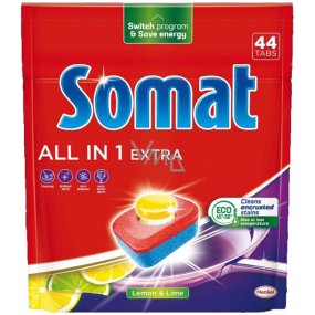 Somat All in 1 Extra Lemon & Lime tablety do myčky 44 tablet