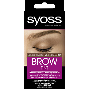 Syoss Brow Tint barva na obočí Světle hnědý, 17 ml Syoss Brow Tint barva na obočí Světle hnědý, 17 ml