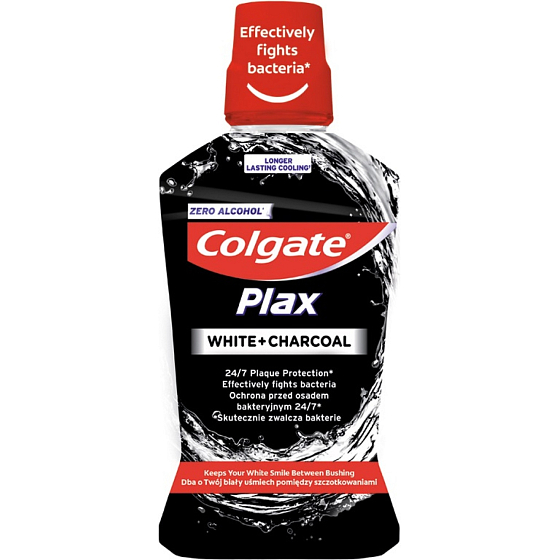 Colgate White Charcoal ústní voda 500 ml