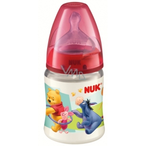 Nuk Disney First Choic láhev plastová 0-6 měsíců velikost 1 = mléko 150 ml