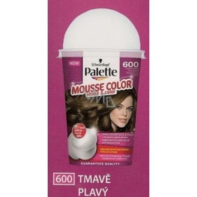 Schwarzkopf Palette Mousse Color Shake and color barva na vlasy 600 Tmavě plavý